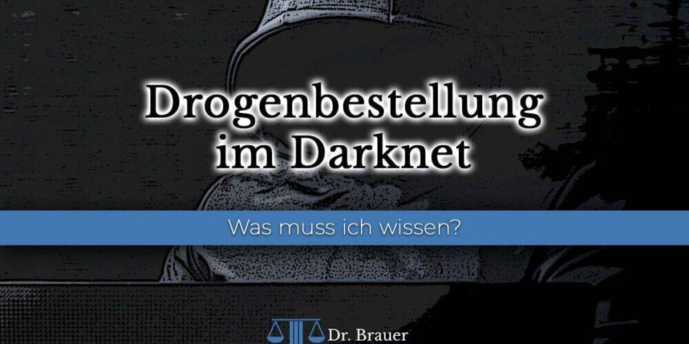 Drogenbestellung im Darknet