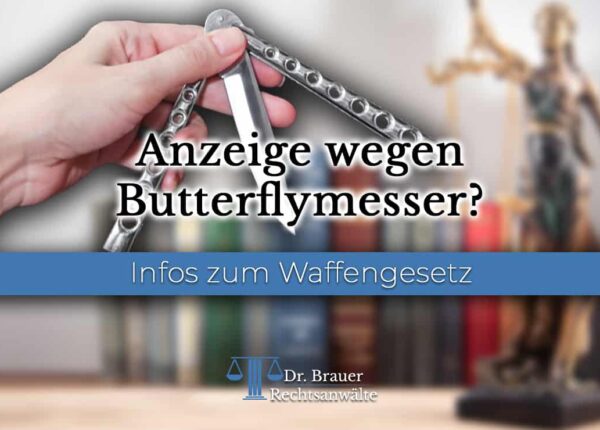 Anzeige wegen Butterflymesser - welche Strafen?
