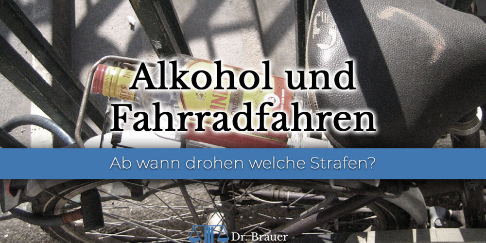 Alkohol und Fahrradfahren: Wann Geldstrafe, Führerscheinentzug und MPU drohen