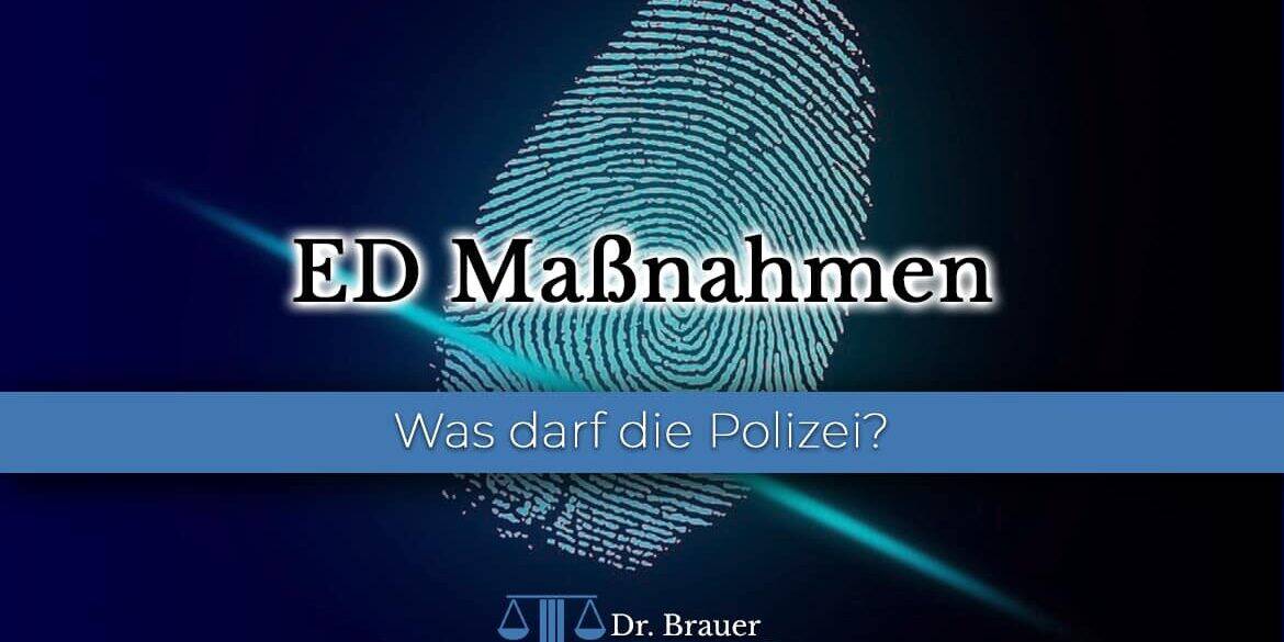 Erkennungsdienstliche Behandlung – Vorladung gemäß § 81b StPO