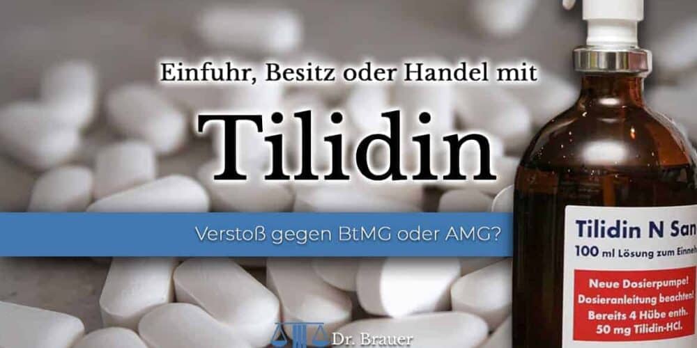 Tilidin - Verstoß gegen BtMG oder Arnzeimittelgesetz?