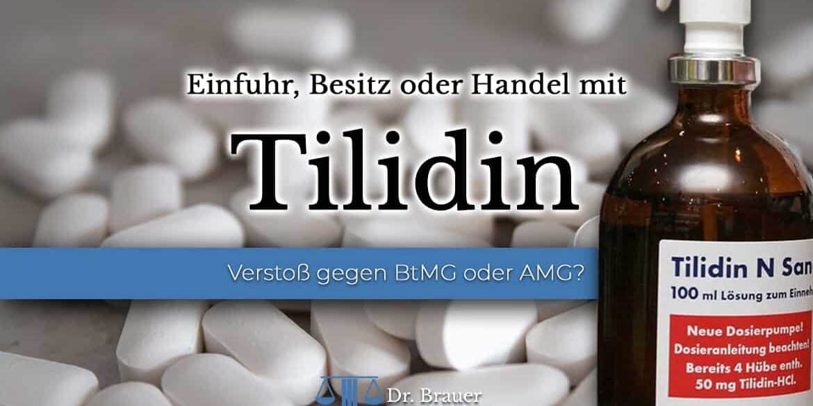 Tilidin Tilidin - Verstoß gegen BtMG oder Arnzeimittelgesetz?
