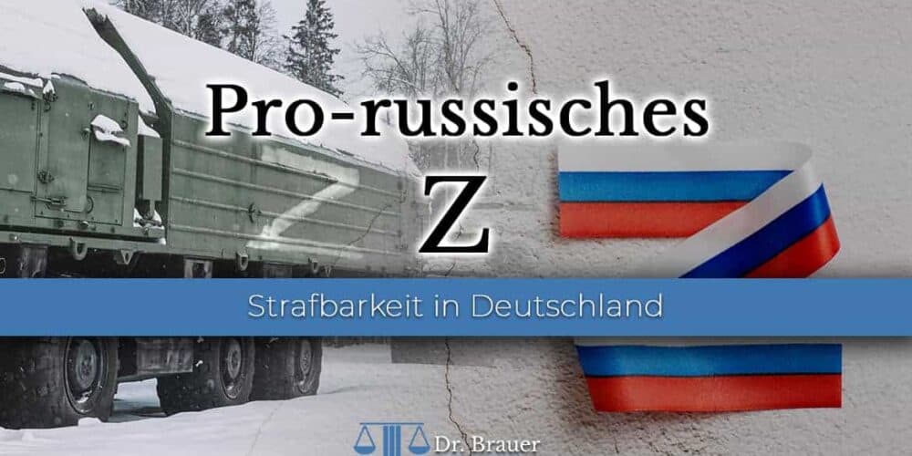 Z- Symbol Z- Symbol: Als Billigung von Straftaten strafbar?
