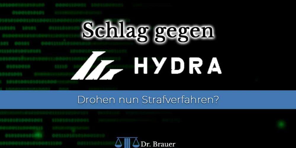 Hydra Market Hydra Market offline: Drohen Strafverfahren gegen Käufer und Verkäufer?