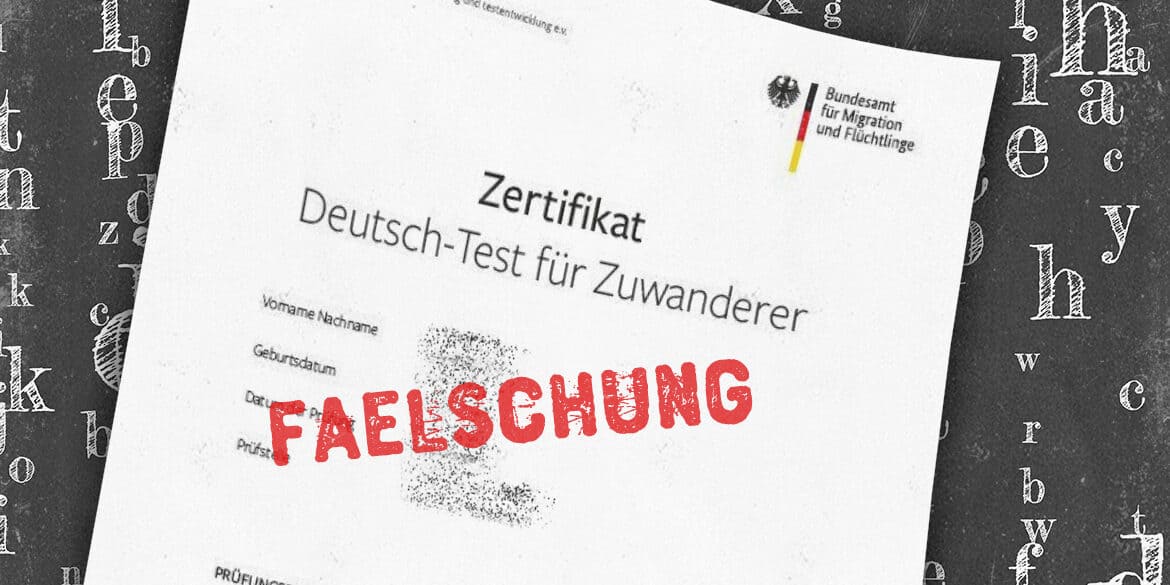 Fälschung B1 Sprachzertifikat – Tatbestände und Strafen