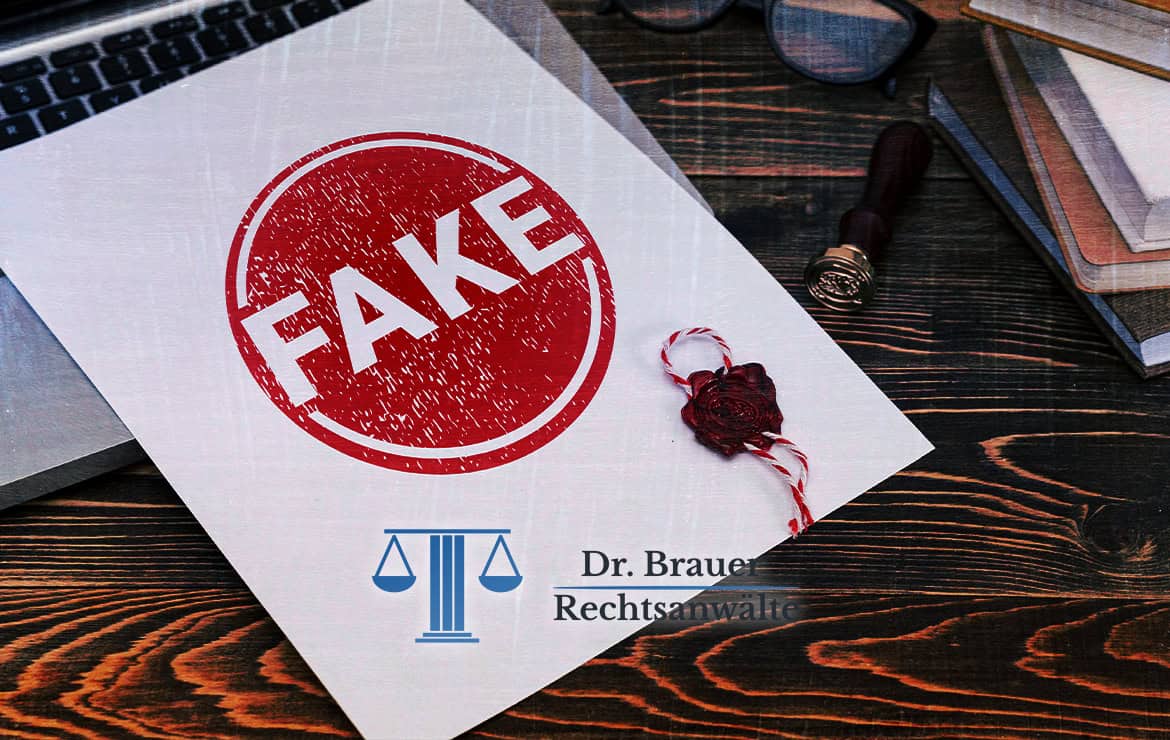 Anwalt bei Urkundenfälschung
