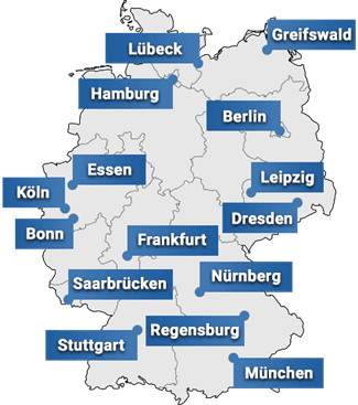Dr. Brauer Rechtsanwälte - Kanzleistandorte