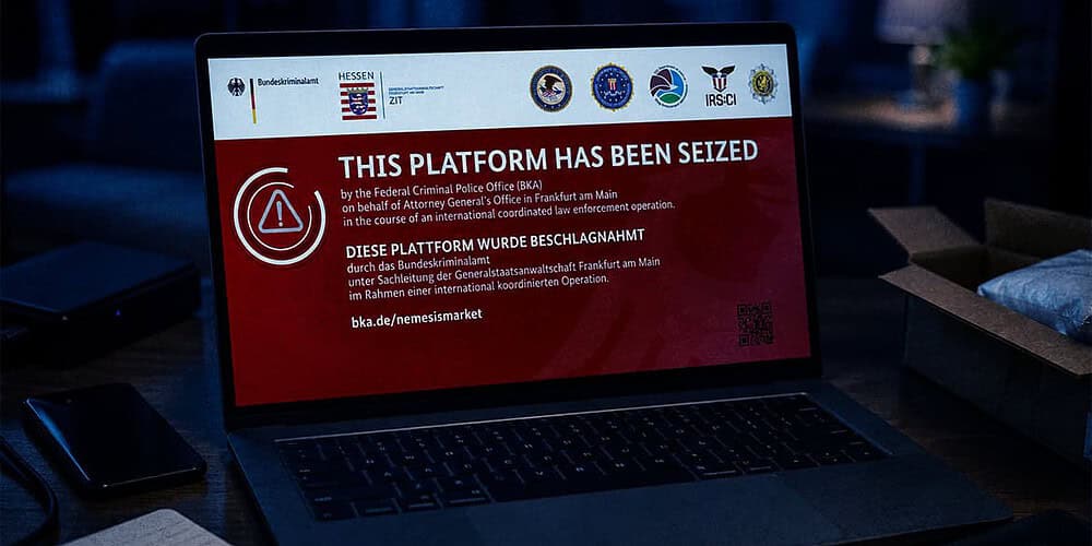 Ermittlungen wegen Nemesis Market - Darknet BtMG