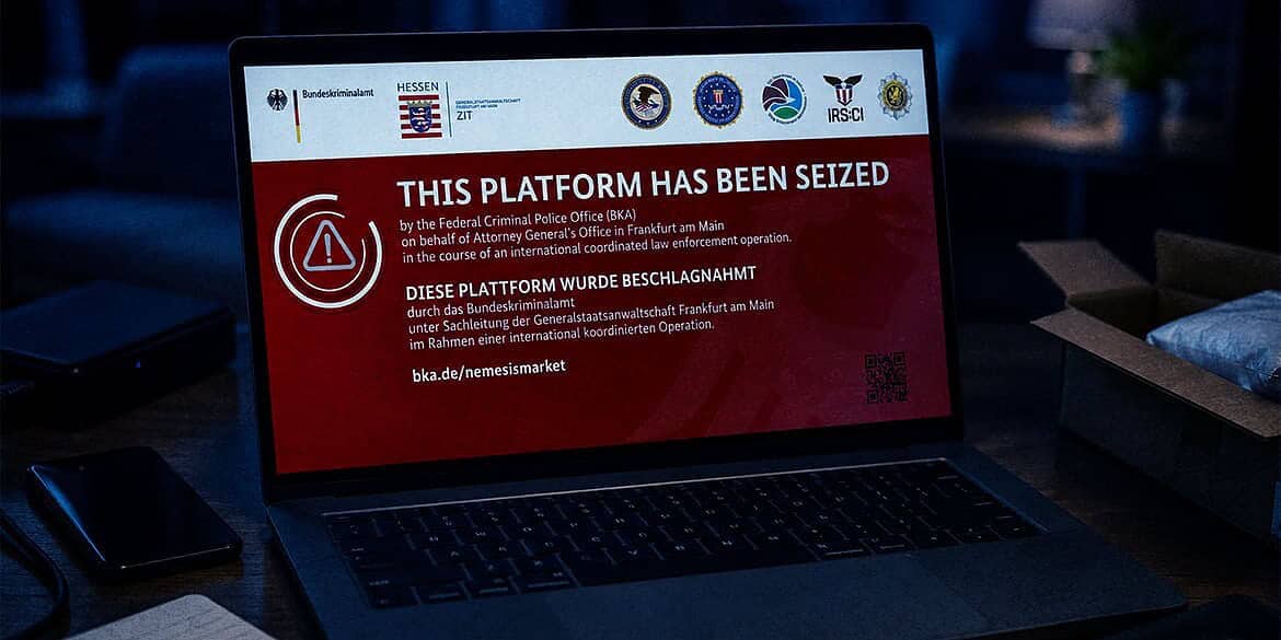 Ermittlungen wegen Nemesis Market - Darknet BtMG